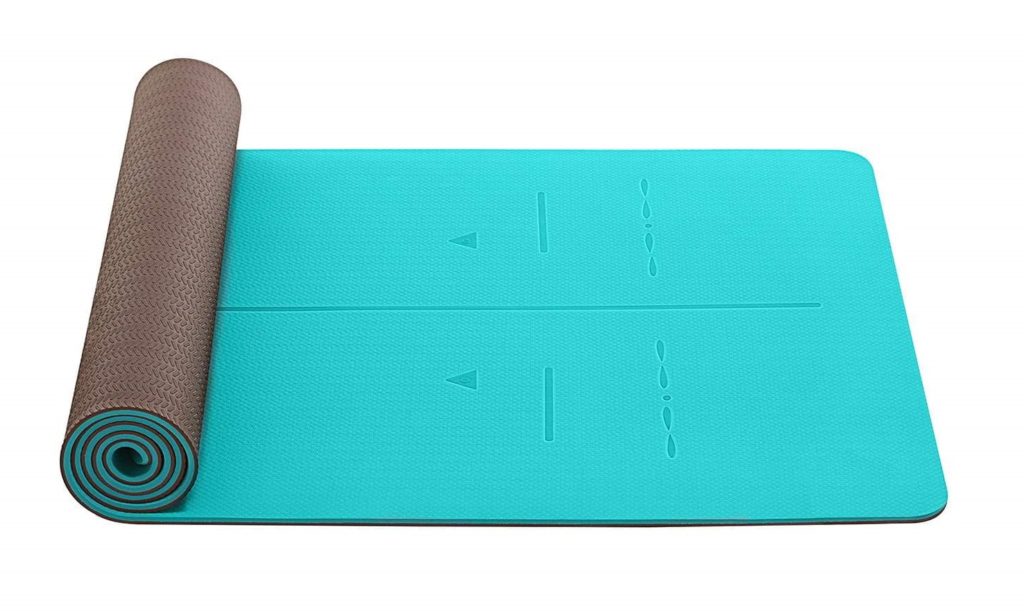 TPE Body Alignment System Yoga Mat