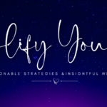 blue starfield with the article